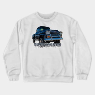 1958 Chevrolet Apache 31 Half Ton Stepside Pickup Truck Crewneck Sweatshirt